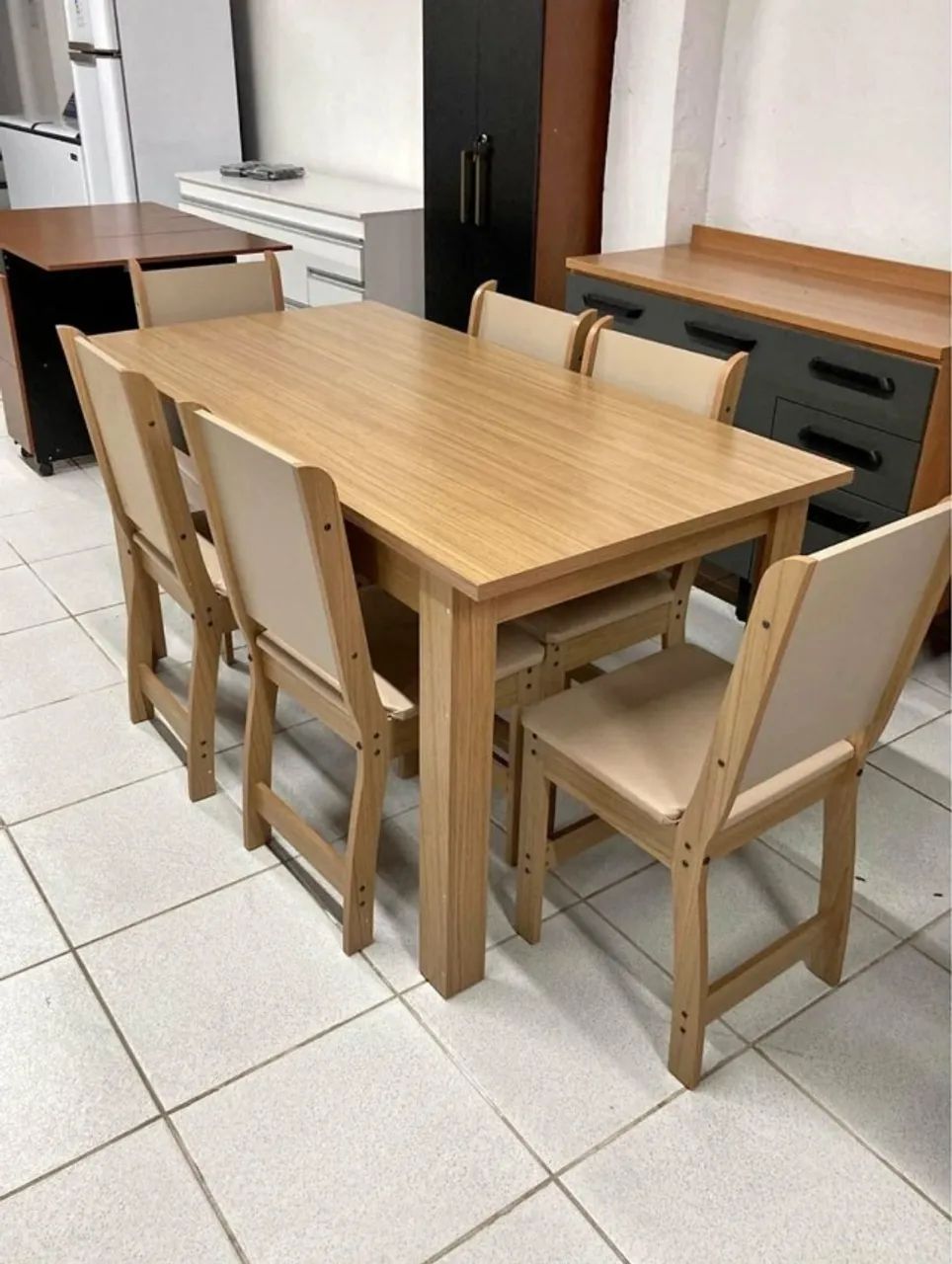 Mesa de jantar com 6 lugares // entregamos hoje 