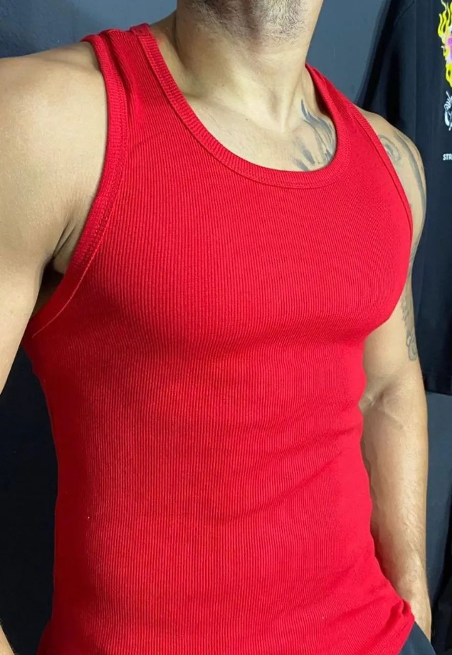 Regata americana masculina slim - Foto 3