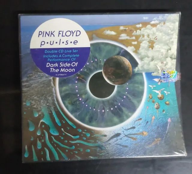 CD Box Punk Floyd - Pulse - Lacrado 