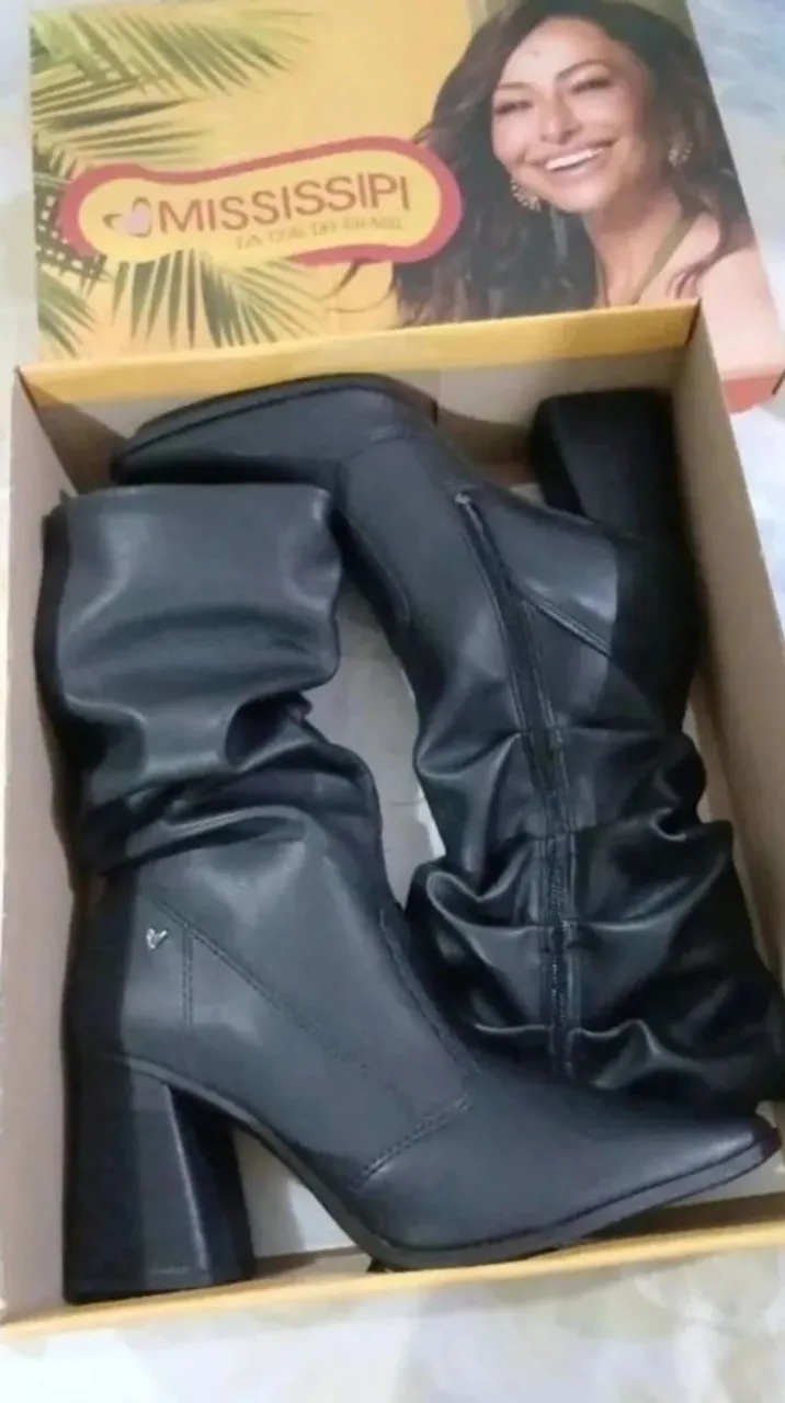 Bota Mississipi Nova - Tamanho 39 (Nunca Usei)
