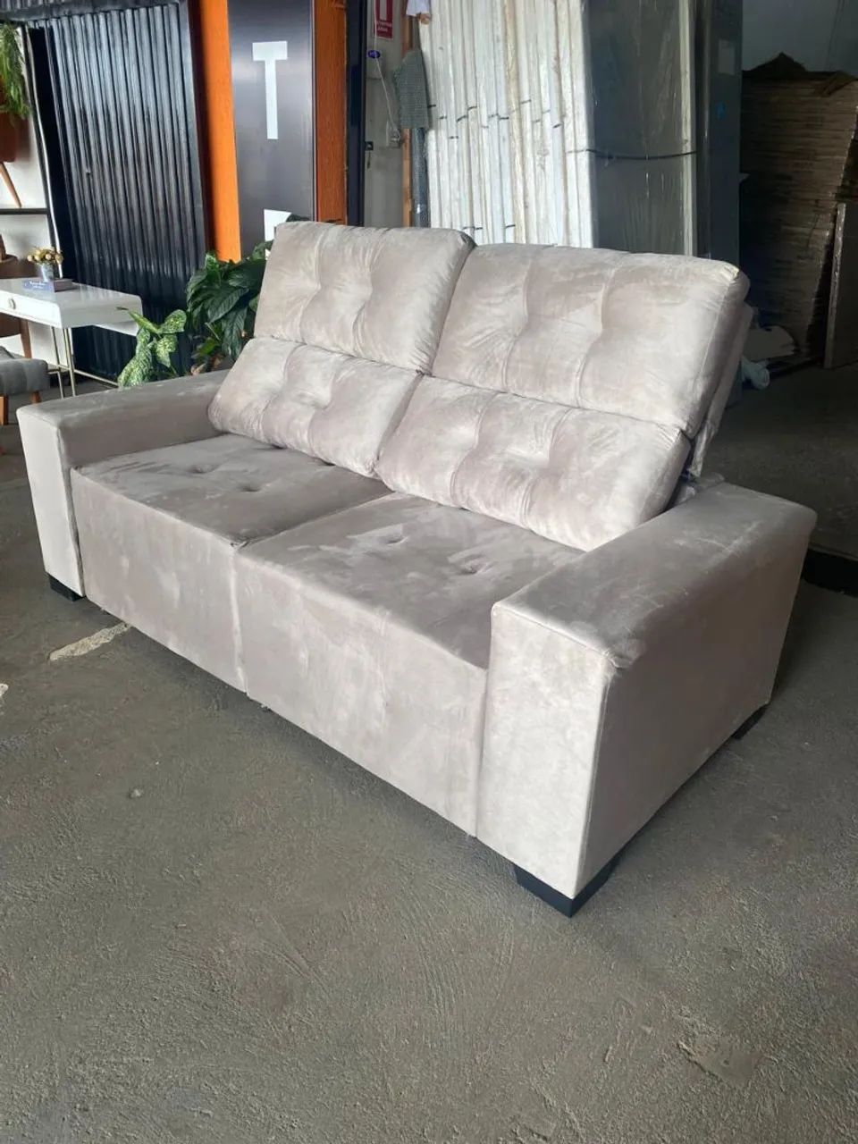 Sofá retrátil 2 lugares  - Foto 4