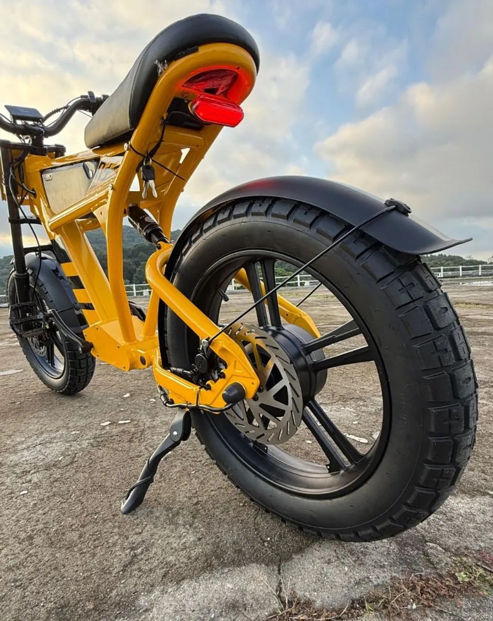 Bike Elétrica FT03 lançamento 1000w bateria extra forte  - Foto 5