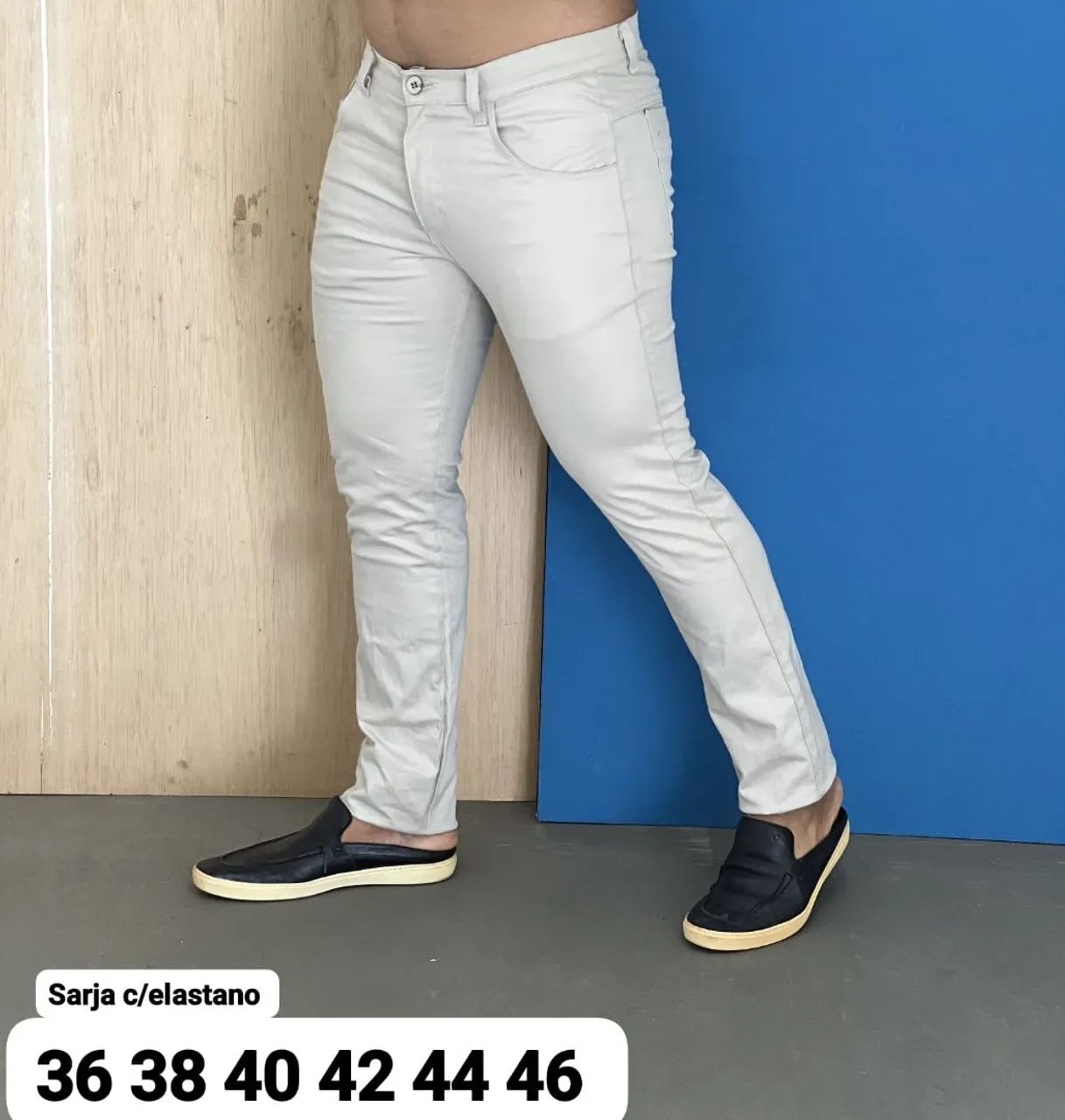 Calça jogger cargo e jeans  - Foto 5