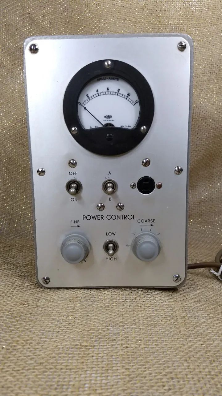 Antigo Controle Potência Evans Vintage Raro Medical Retro (Usado) - Foto 2