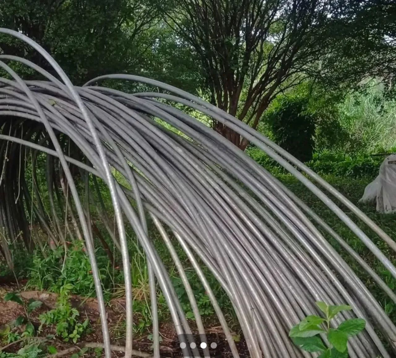 Arcos galvanizados para estufas, cobertas e toldos - Foto 3