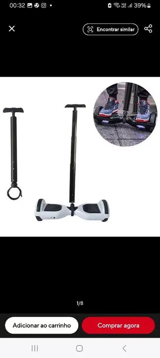 Bastao para hoverboard preço do bastao ok - Foto 4