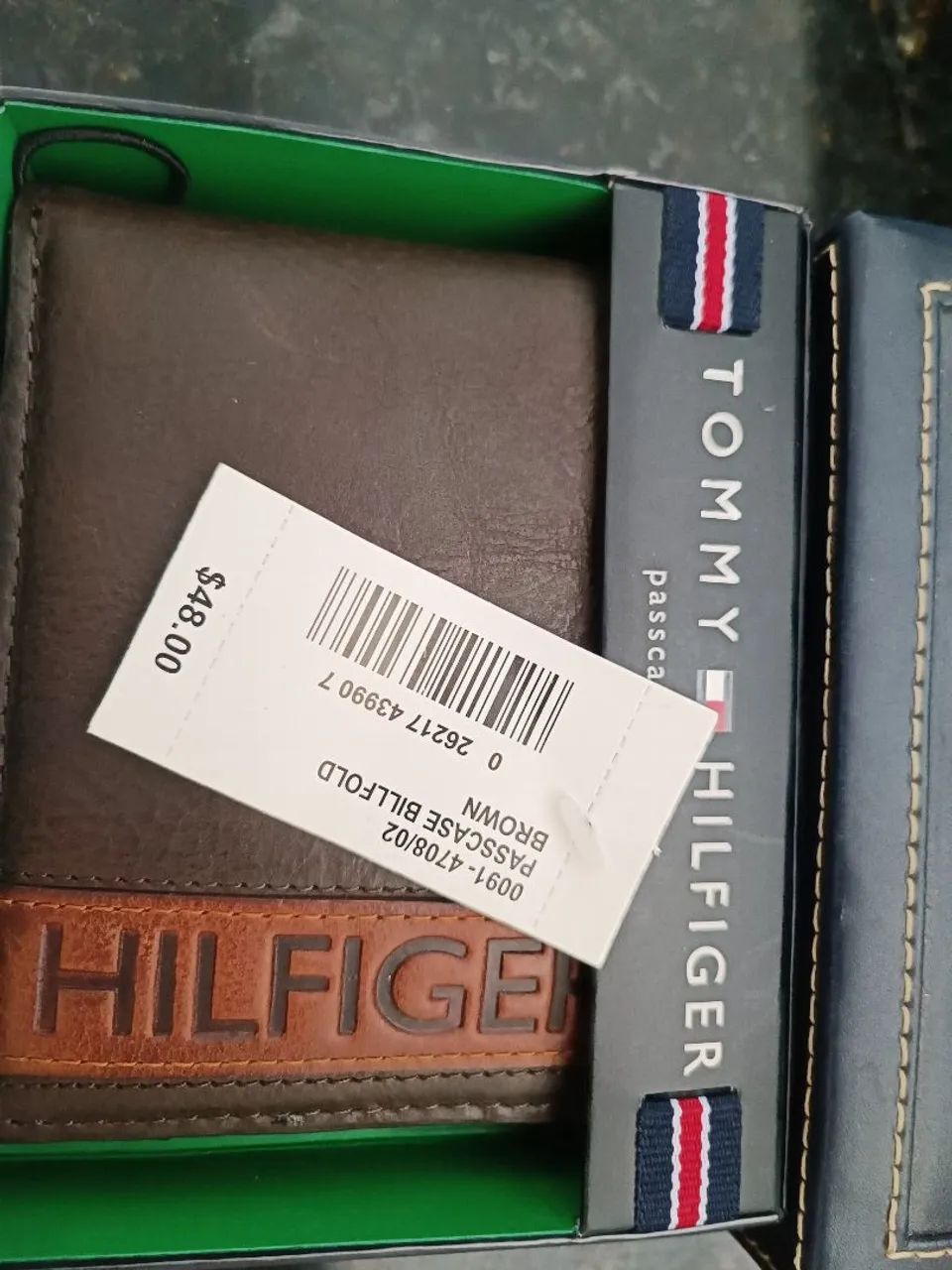 Carteira Tommy Hilfiger - Couro Marrom