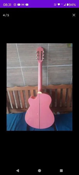 Violão Rosa -  - Foto 3