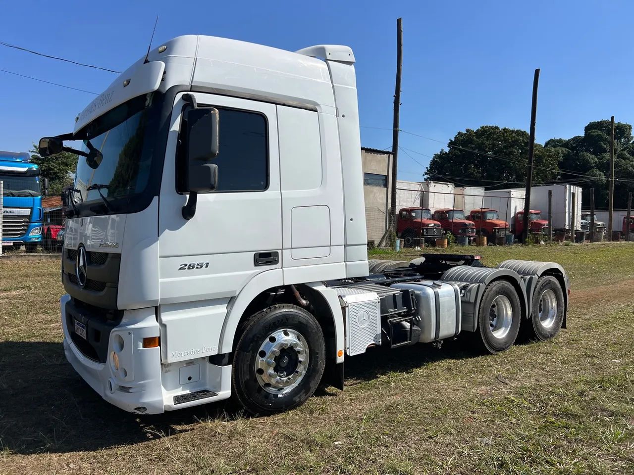 Mercedes bens actros 2651 6x4 caminhão  - Foto 12