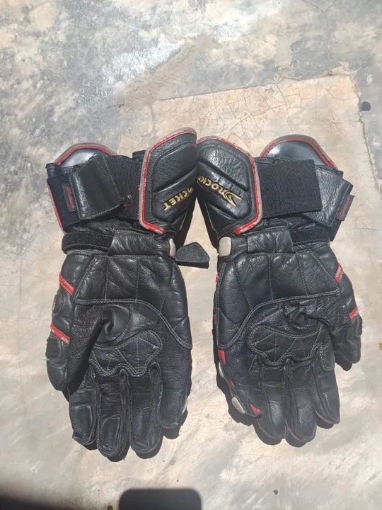 Luvas de Motociclista Couro Joe Rocket