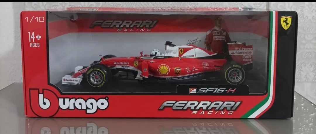 Ferrari SF16-H 1/18 Burago - Foto 5