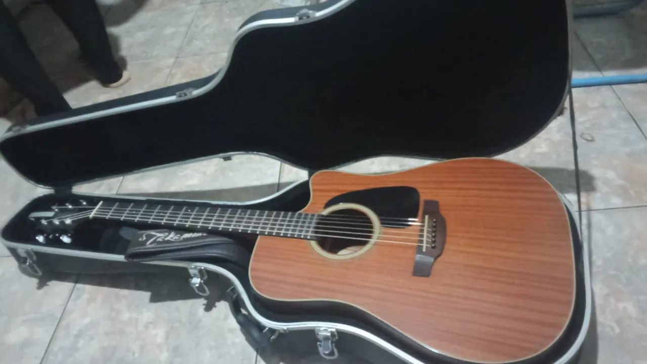 Violão Takamine GD11MCE-NS Eletroacústico com Case - Bom Estado!! - Foto 2