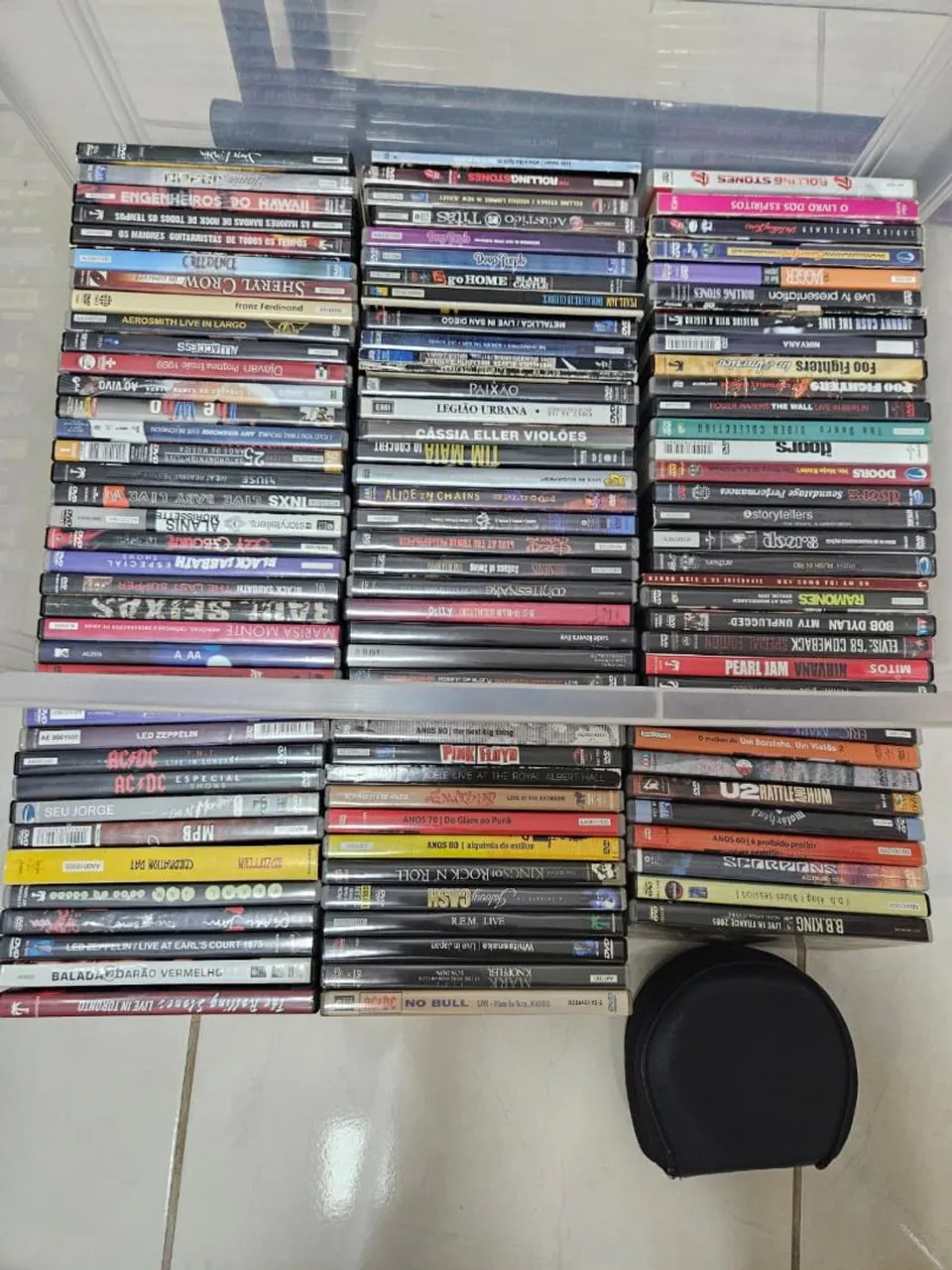 Coleção de DVDs MPB e Rock - Diversos Artistas
