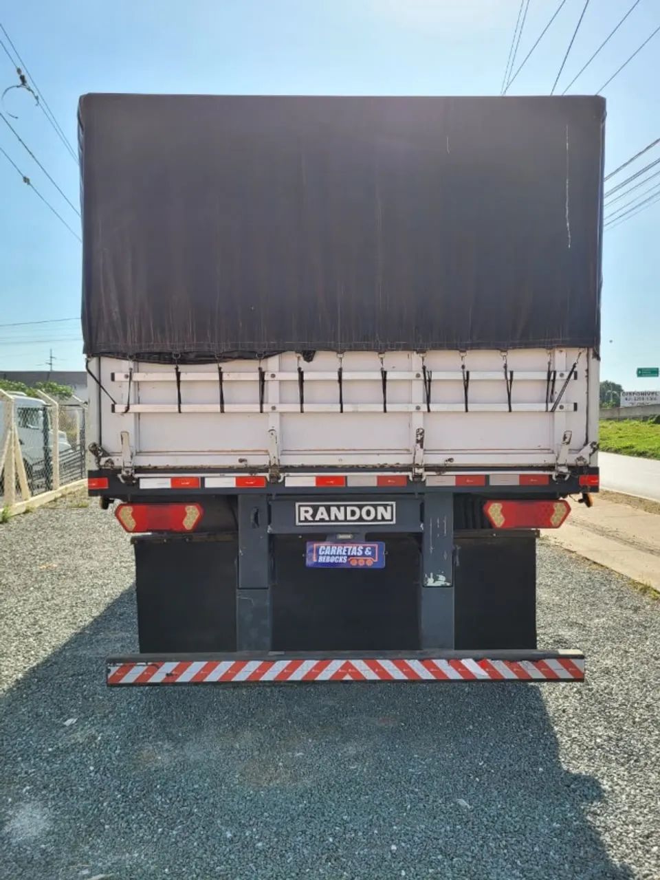 BITREM RANDON GRANELEIRO 2008 - 2008 BRANCO COM LONA PRETA - Foto 6