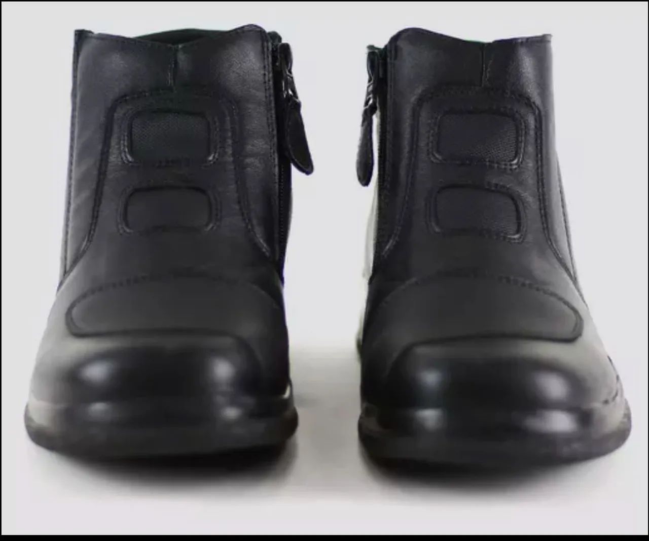 Bota Mondeo Couro motociclista Nova - Foto 2
