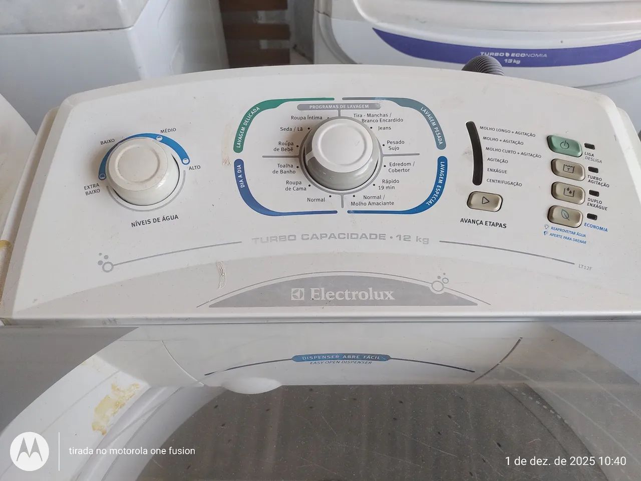 LAVADORA ELECTROLUX LT12F 220V