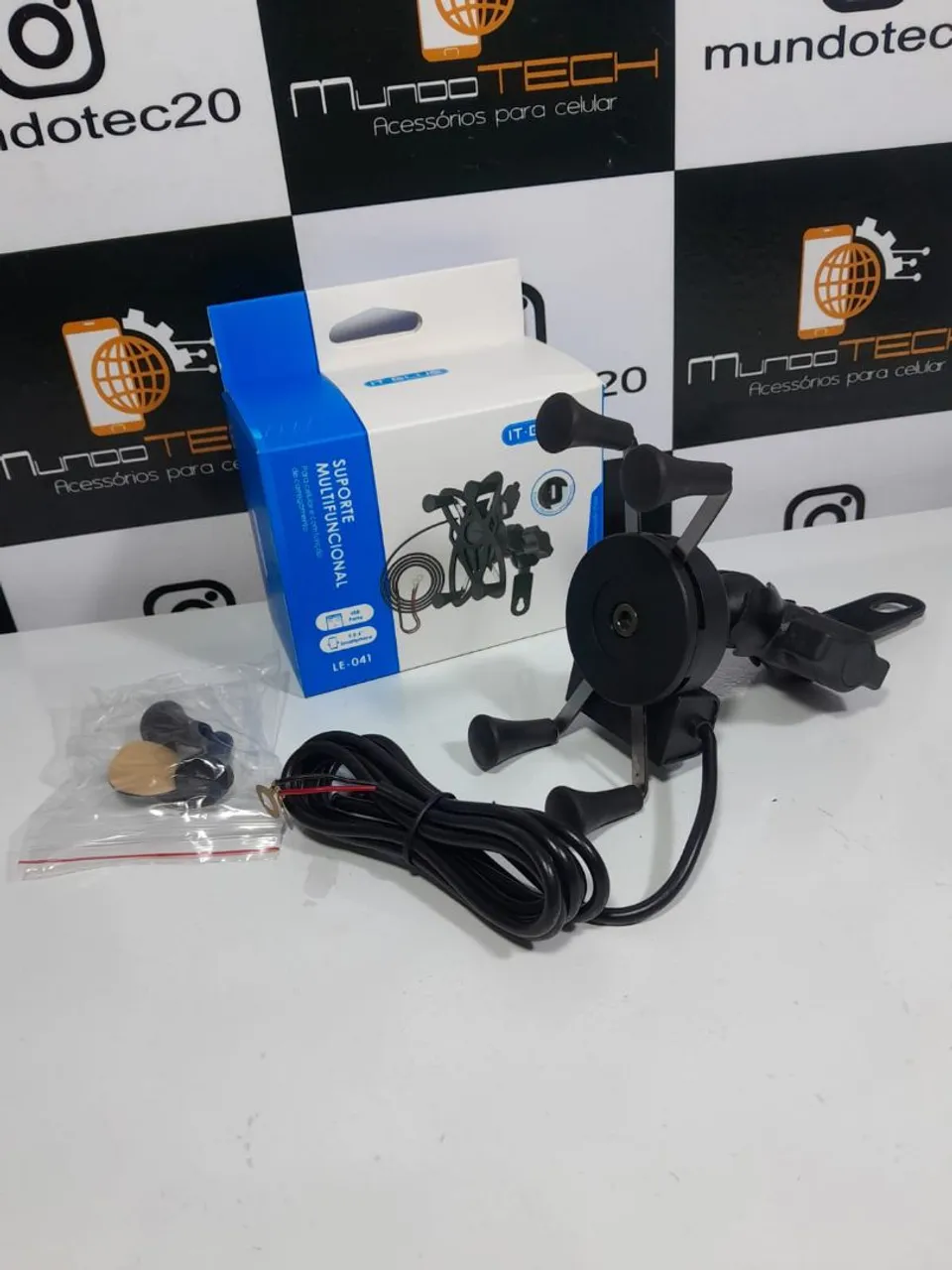 Suporte Multifuncional para Celular - Moto