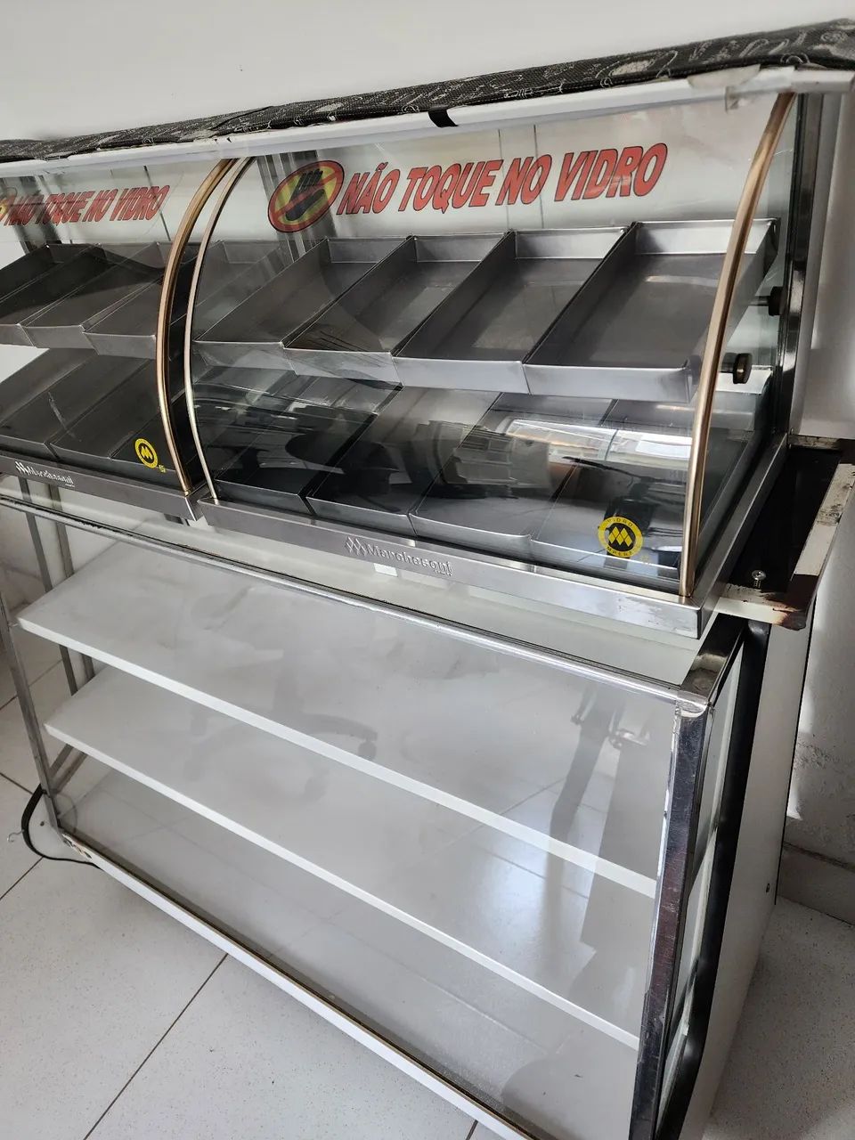 Estufa para salgados - vitrine - Foto 3