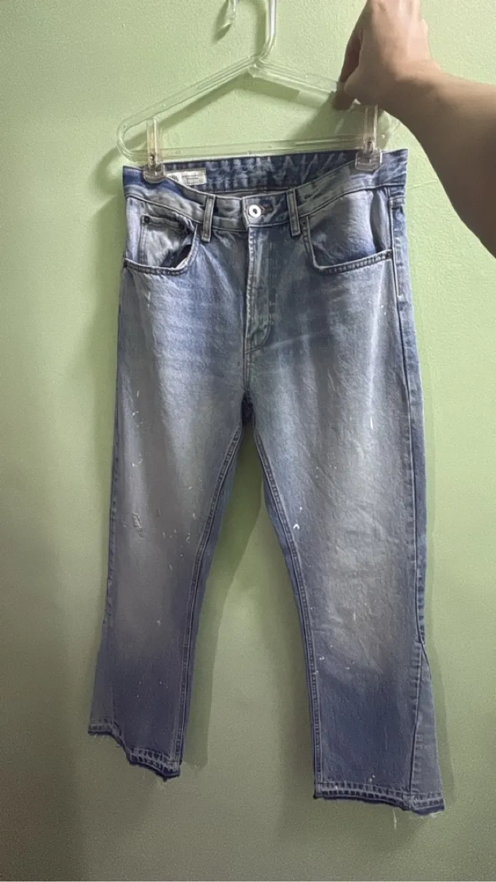 Calça Jeans Azul Flare