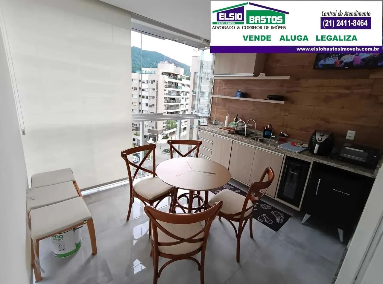 Apartamento 2 quartos(1suíte) Condomínio Frames Recreio dos Bandeirantes RJ - Foto 2