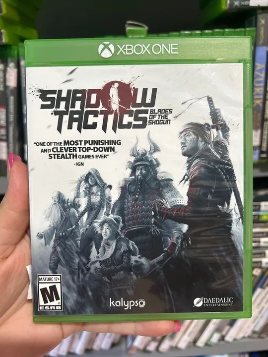Jogo Shadow Tactics blades of the Shogun Xbox One