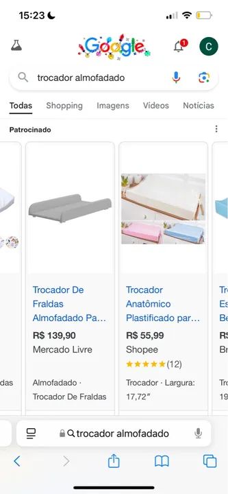 Trocador de Fraldas Impermeável para Bebê