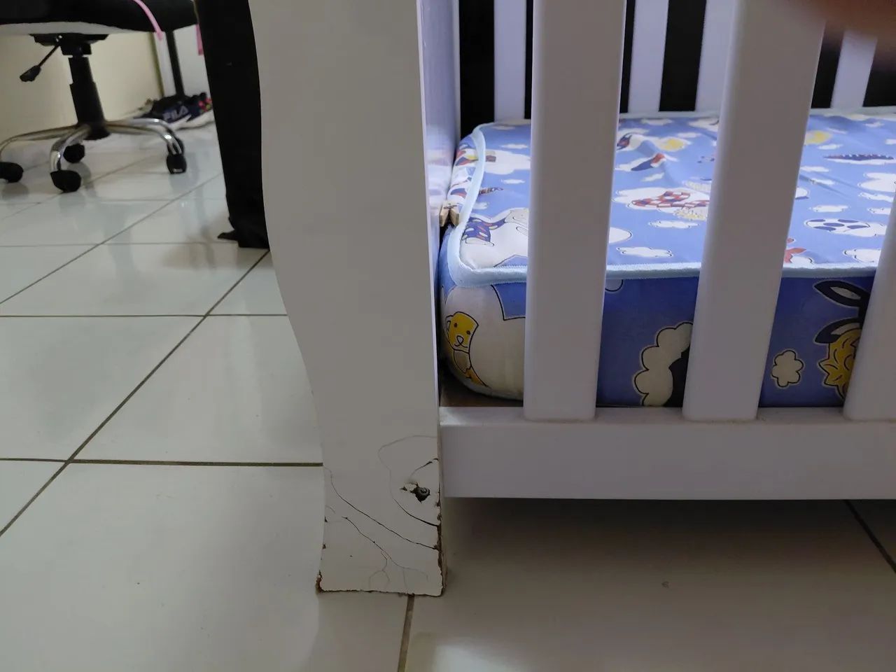 Berço + colchão 64301929123714122