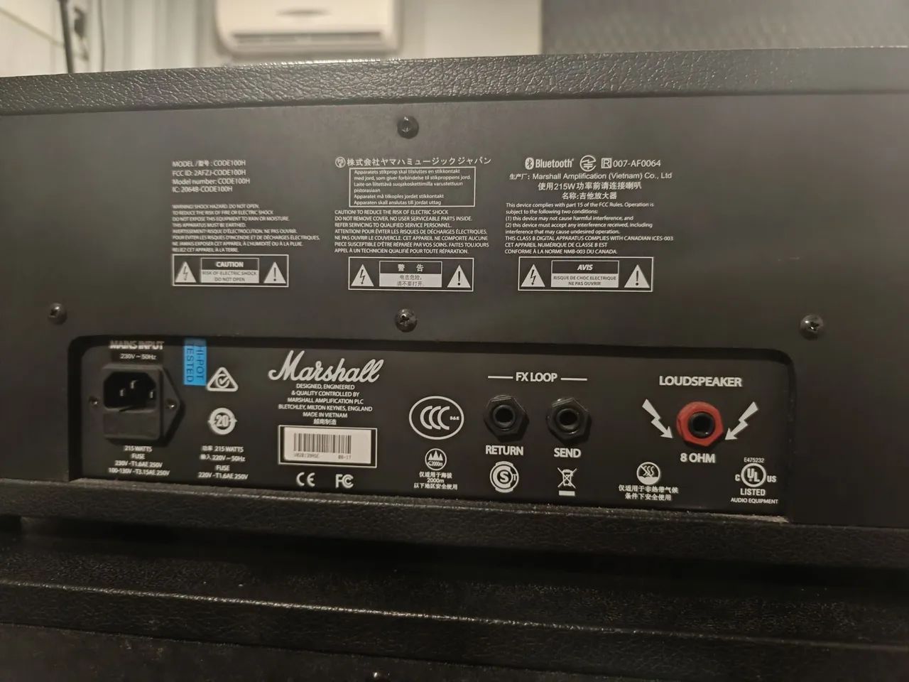 Marshall Code 100H + Caixa 212 - Foto 5