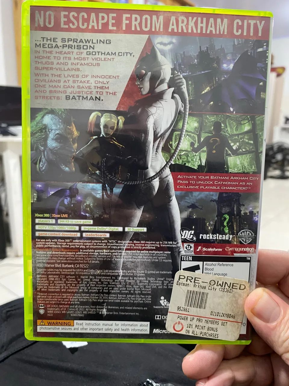 Batman Arkham City X Box 360 - Foto 4