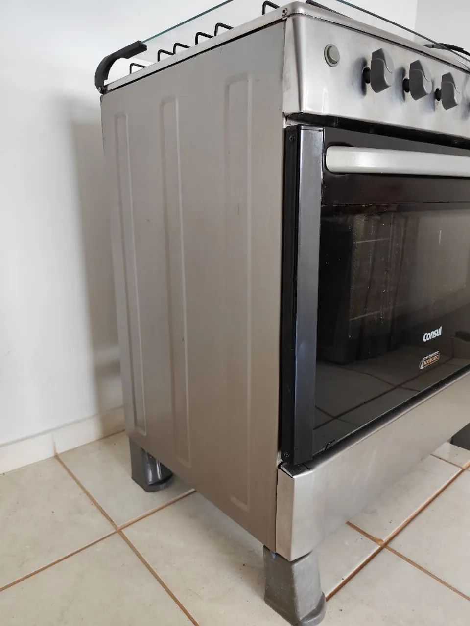 Fogão Consul 5 bocas Inox - Foto 3