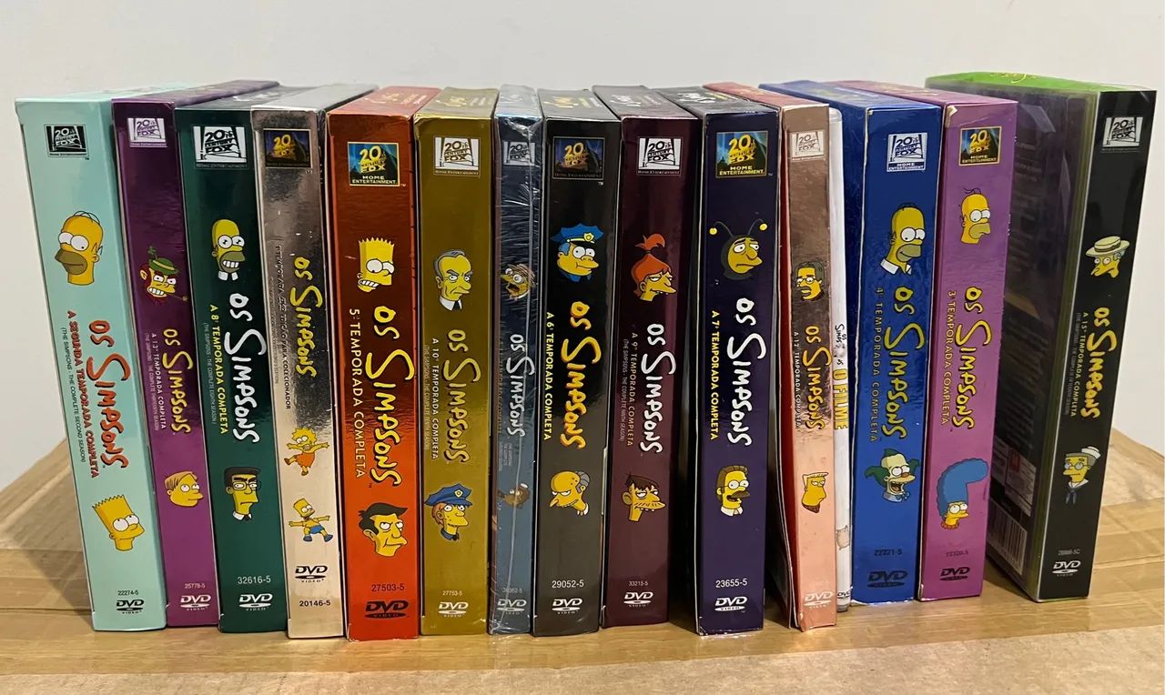 Coleção Os Simpsons - DVDs - 