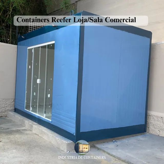 Container Mercado autônomo 9.76 m² 
