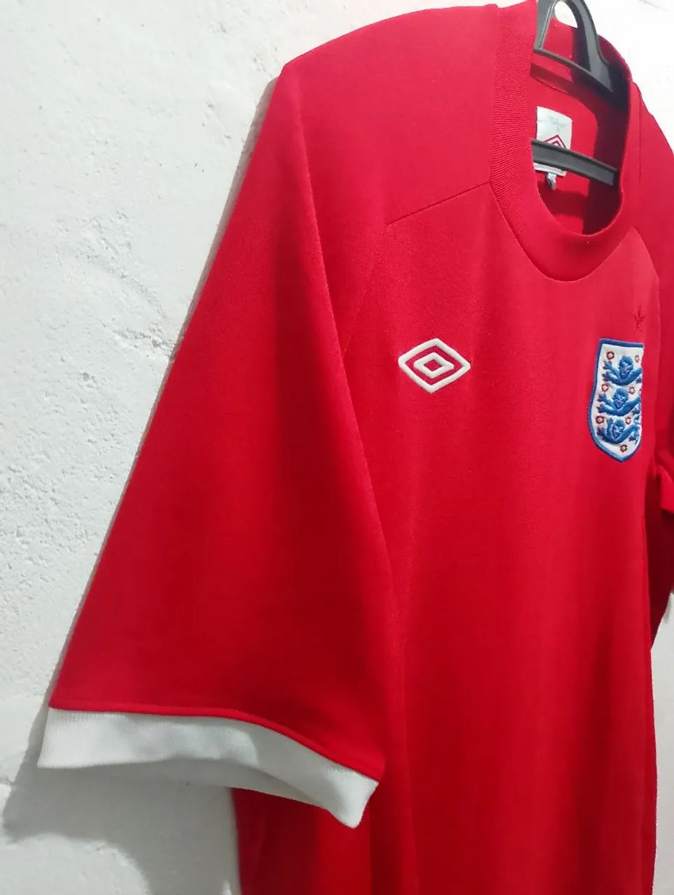 Camisa M Umbro Inglaterra | Away | 2010 2011 | Camiseta Masculina Umbro - Foto 4