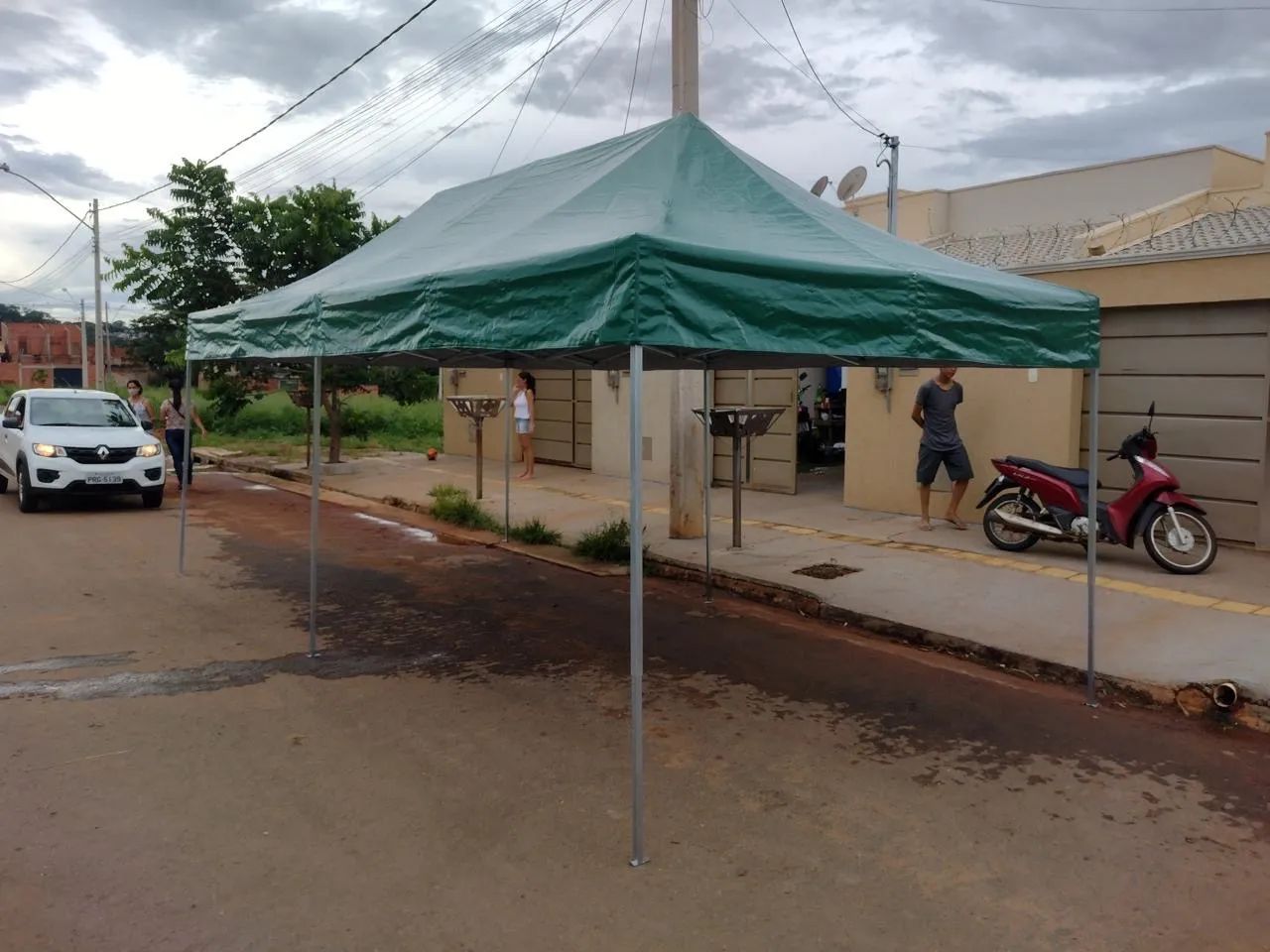 Tenda sanfonadas 3x6  Metros td1000PVC -  - Foto 4