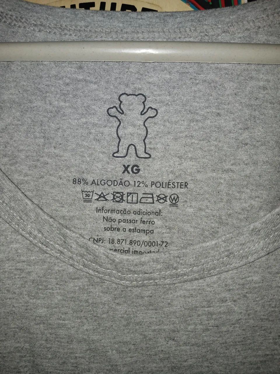 Camiseta Regata Grizzly Cinza - XG - Foto 4