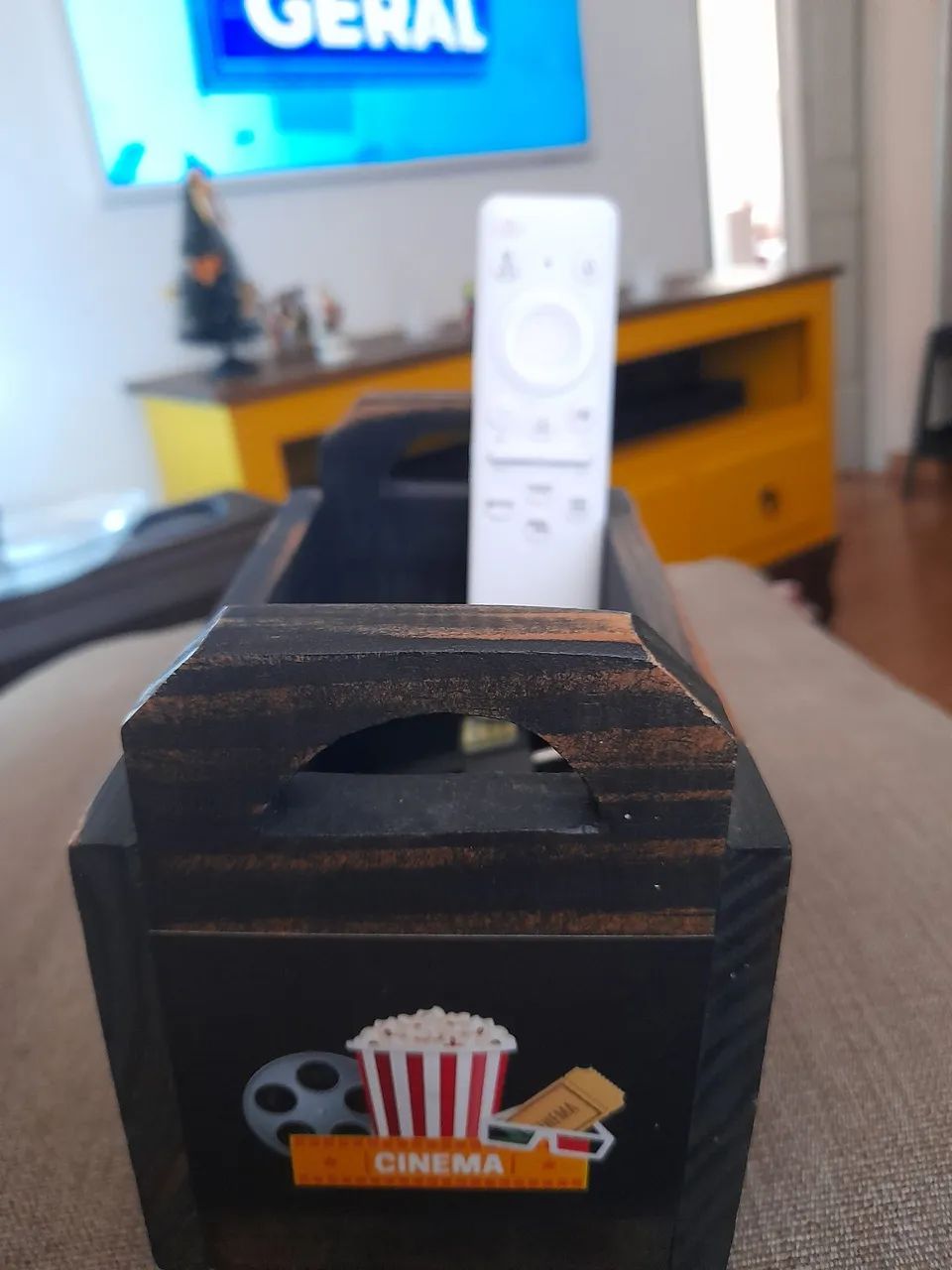 Porta Controles Remotos Cinema MDF64717212345730123