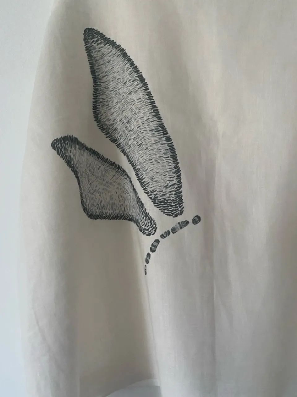 Blusa linho off white G nova  - Foto 2
