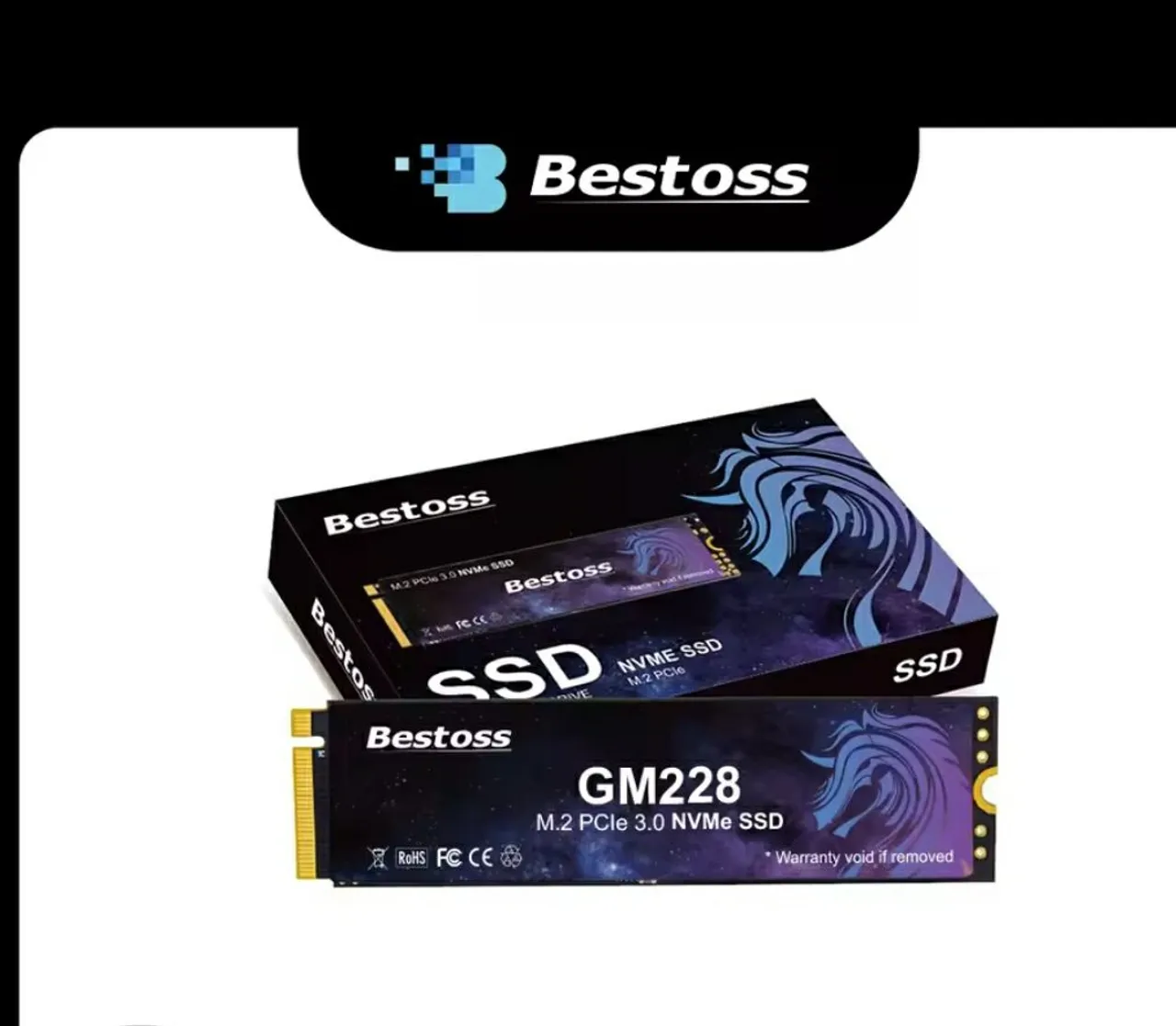 SSD 128 gb M.2 PCIe 3.0 Bestoss GM228