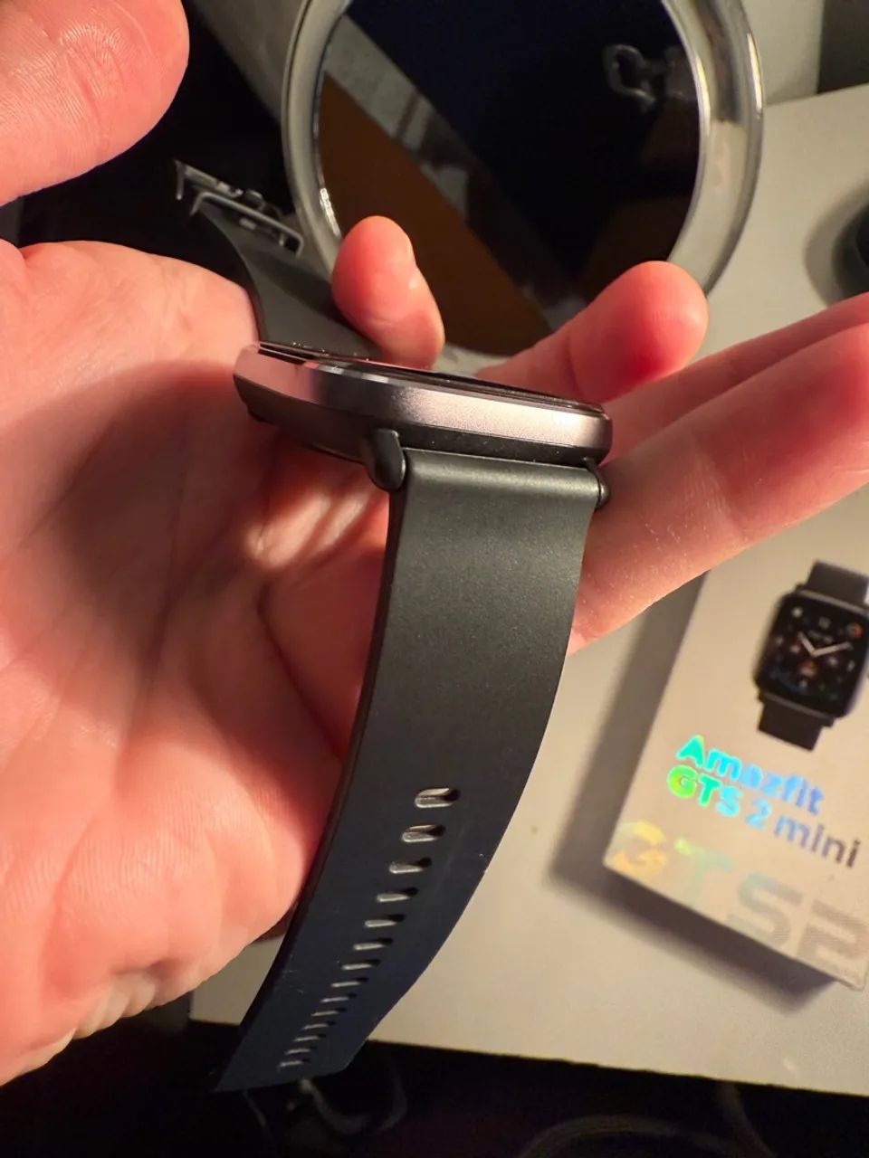 Smartwatch Amazfit GTS Mini - Como Novo! - Foto 5