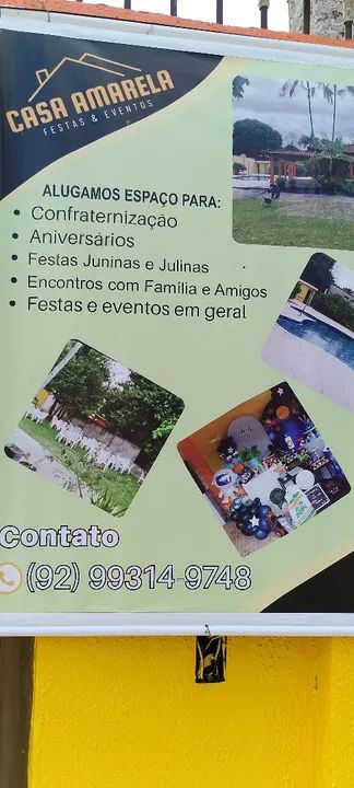 CHÁCARA CASA AMARELA EVENTOS  - Foto 3