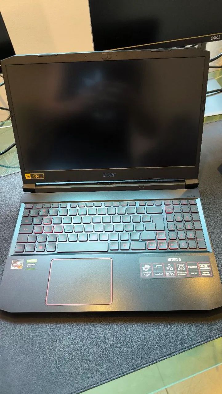 Notebook Gamer Acer Nitro 5 Ryzen 7, 16GB RAM, GTX 1650, 512GB SSD