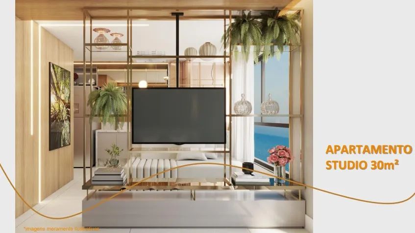 Ultima unidade: Studio para venda tem 30 m² com 1 quarto em Piedade - Jaboatão dos Guarara - Foto 3