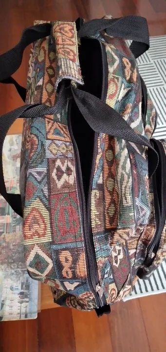 Bolsa de Viagem Grande - -leonardo Colorida - Foto 2