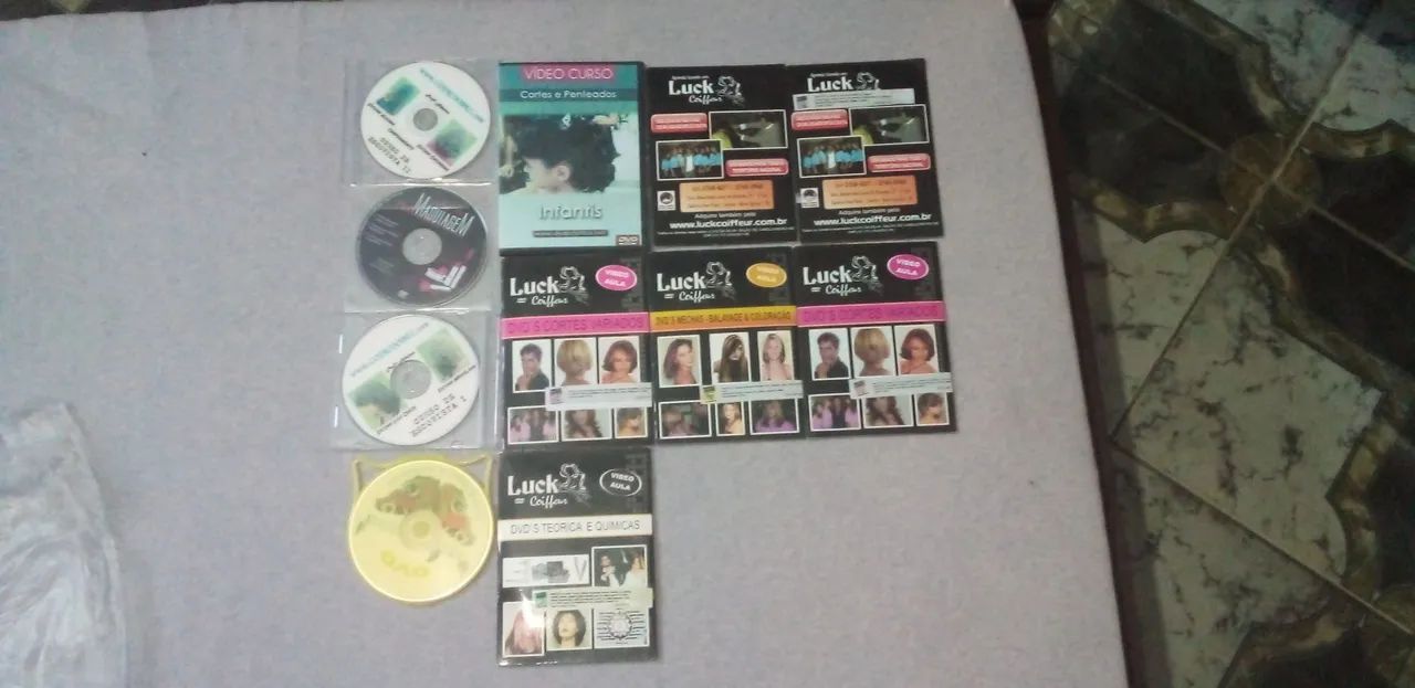 11 dvds diversos ramo da beleza - Foto 3