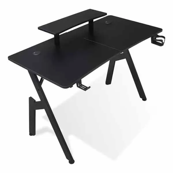 Mesa Gamer: Setup Profissional com Suporte para Monitor, Porta-Copos e Headset