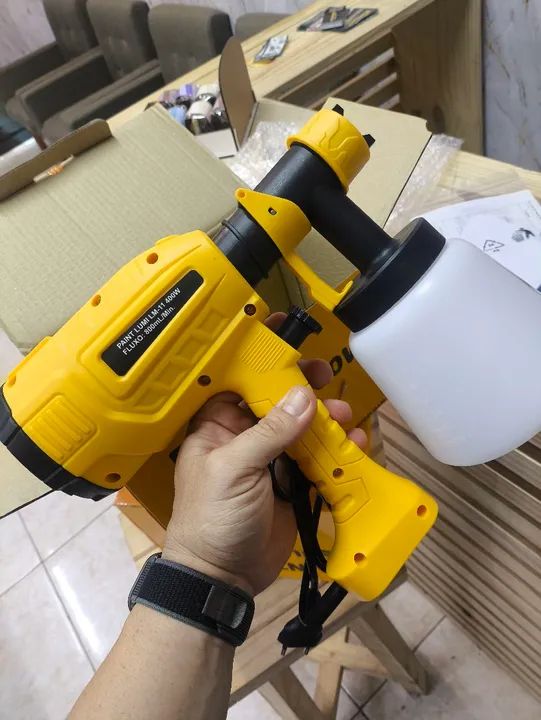 Pistola de Pintura Elétrica Lumi LM-11 400W - Foto 6