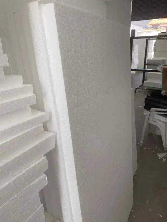 Placas Isopor com 2m x 1m x 10cm 