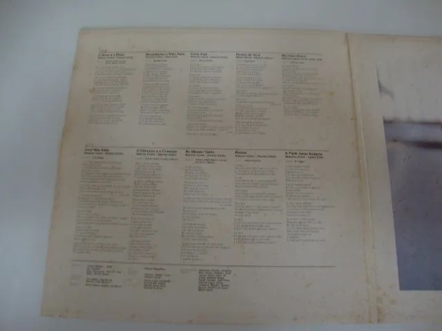 LP VInil Roberto Carlos - O Amor ano 1983. - Foto 3