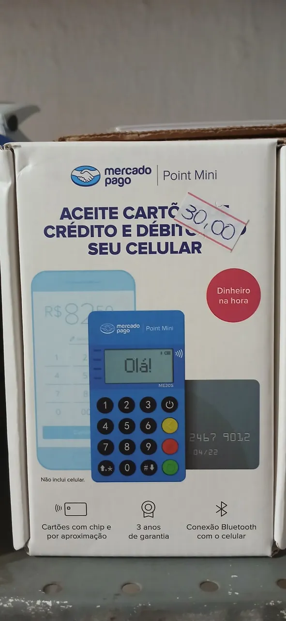 Point Mini modelo Me30s NFC - Mercado Pago