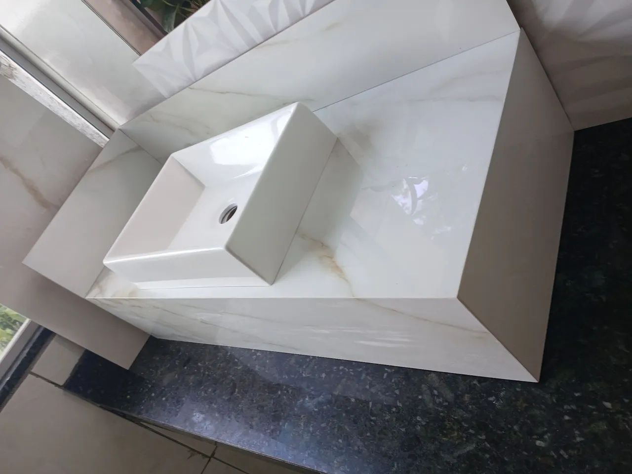 Cuba de sobrepor branca - Foto 4